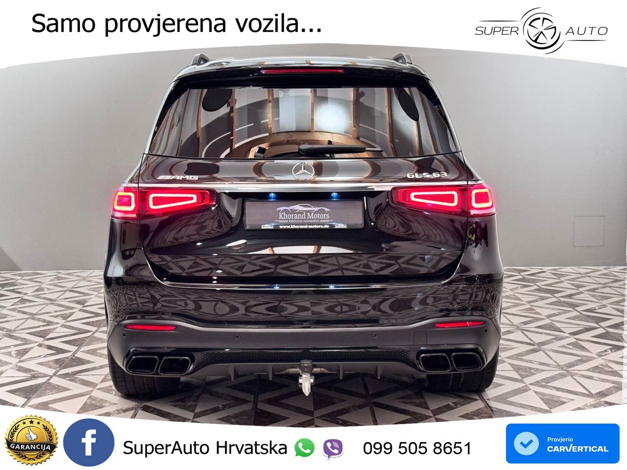 Mercedes-Benz GLS AMG GLS 63 V8 EQ Boost 4MATIC+ TCT ACC+HEAD+4xGR SJED+360+PANO