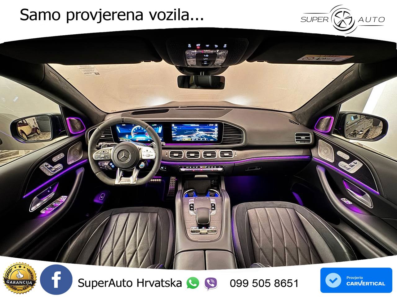 Mercedes-Benz GLS AMG GLS 63 V8 EQ Boost 4MATIC+ TCT ACC+HEAD+4xGR SJED+360+PANO