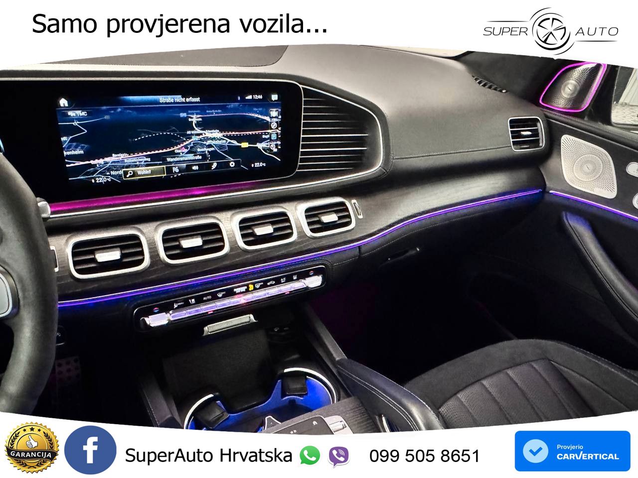 Mercedes-Benz GLS AMG GLS 63 V8 EQ Boost 4MATIC+ TCT ACC+HEAD+4xGR SJED+360+PANO