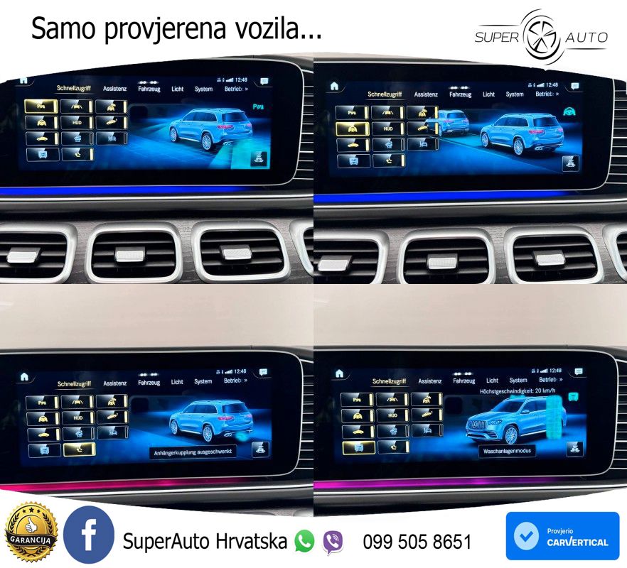 Mercedes-Benz GLS AMG GLS 63 V8 EQ Boost 4MATIC+ TCT ACC+HEAD+4xGR SJED+360+PANO