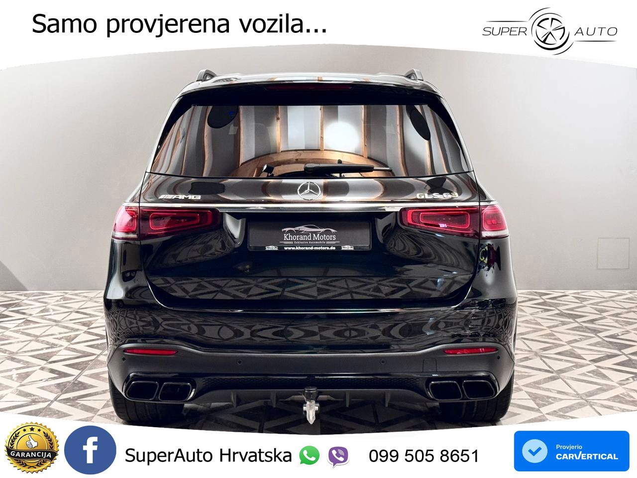 Mercedes-Benz GLS AMG GLS 63 V8 EQ Boost 4MATIC+ TCT ACC+HEAD+4xGR SJED+360+PANO