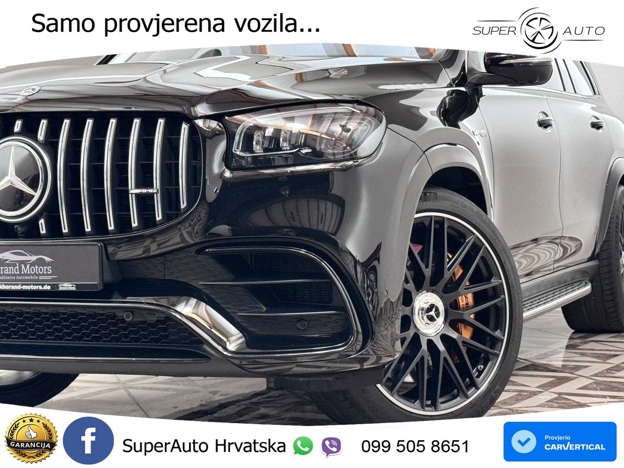 Mercedes-Benz GLS AMG GLS 63 V8 EQ Boost 4MATIC+ TCT ACC+HEAD+4xGR SJED+360+PANO