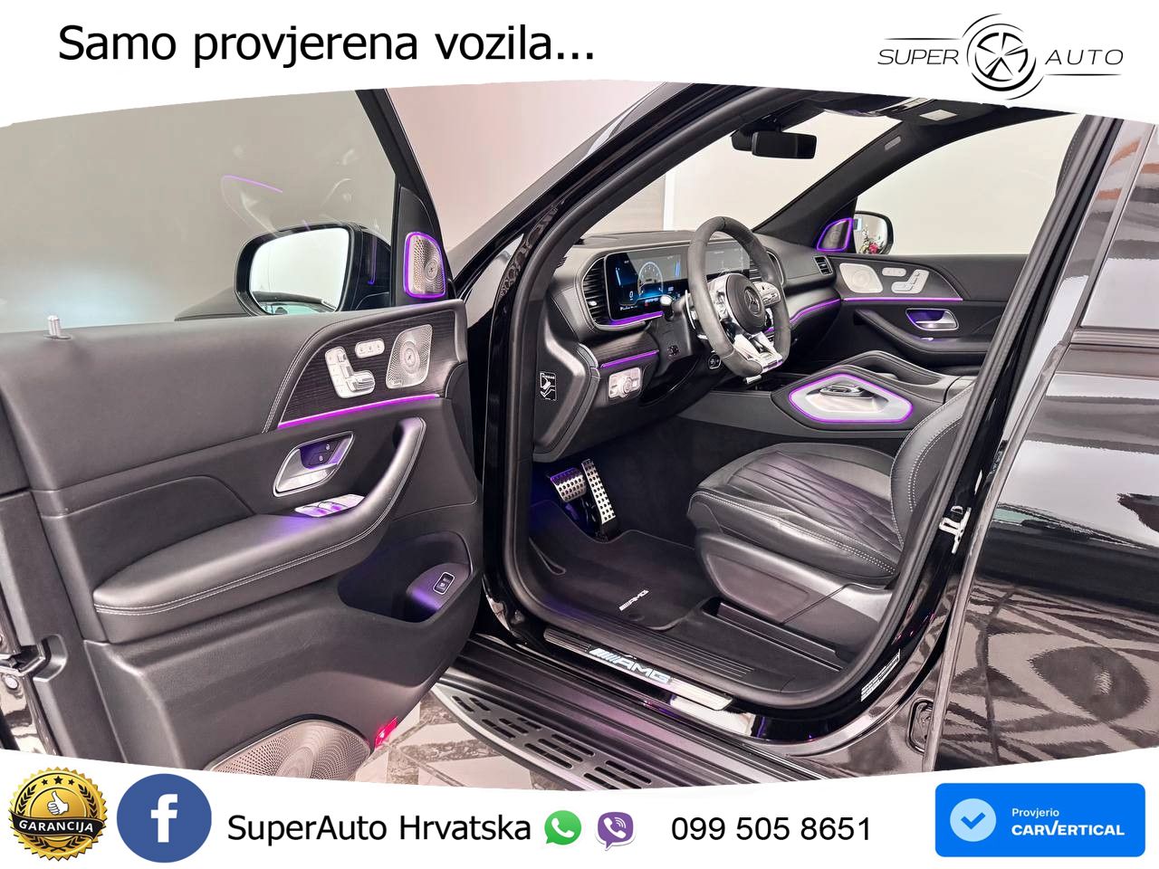 Mercedes-Benz GLS AMG GLS 63 V8 EQ Boost 4MATIC+ TCT ACC+HEAD+4xGR SJED+360+PANO