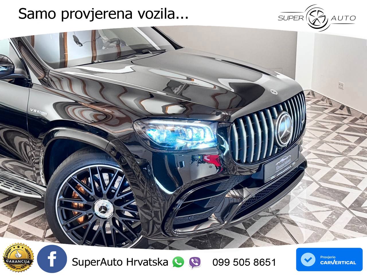 Mercedes-Benz GLS AMG GLS 63 V8 EQ Boost 4MATIC+ TCT ACC+HEAD+4xGR SJED+360+PANO