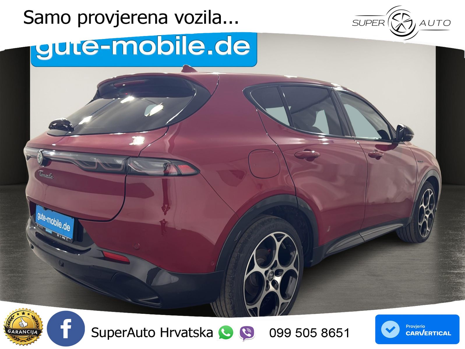 Alfa Romeo Tonale 1.5 VGT (160 KS) 48V-Hybrid TCT LED+GR SJED+ACC