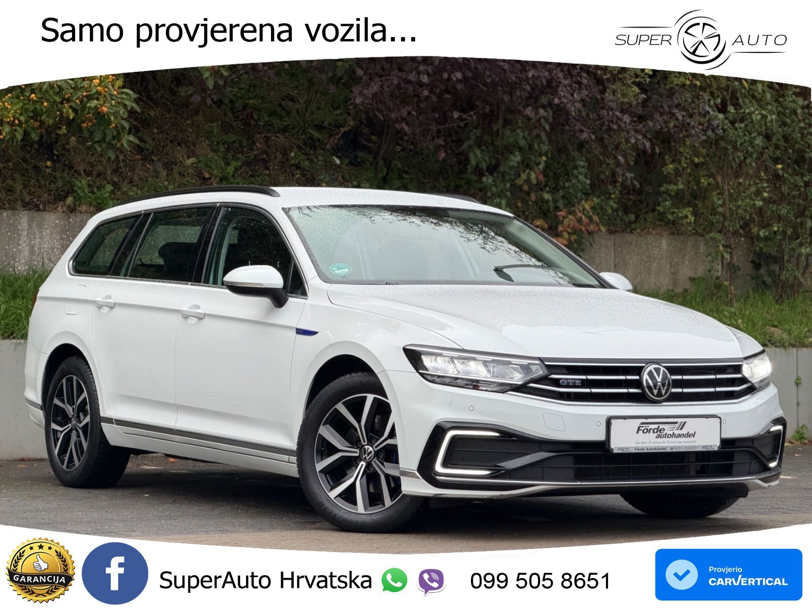 Volkswagen Passat Variant GTE 1.4 TSI (218 KS) DSG LED+GR SJED+ACC