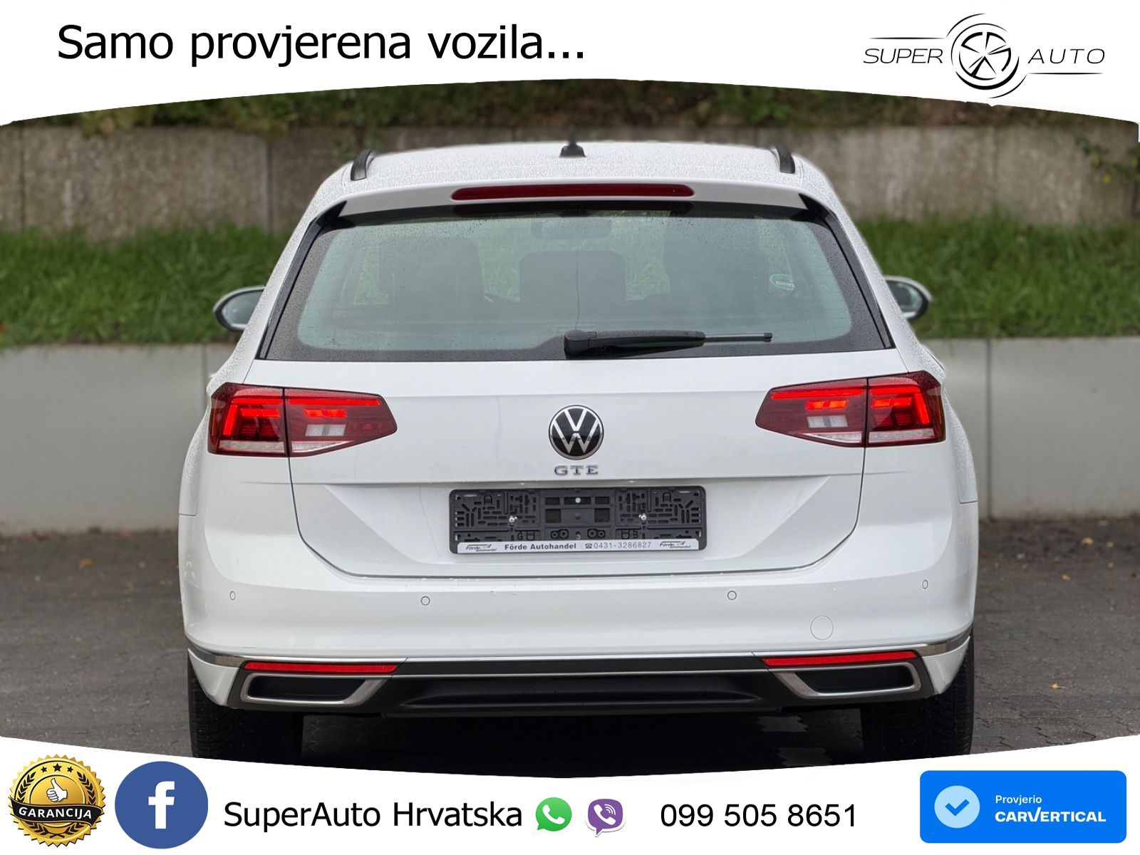 Volkswagen Passat Variant GTE 1.4 TSI (218 KS) DSG LED+GR SJED+ACC