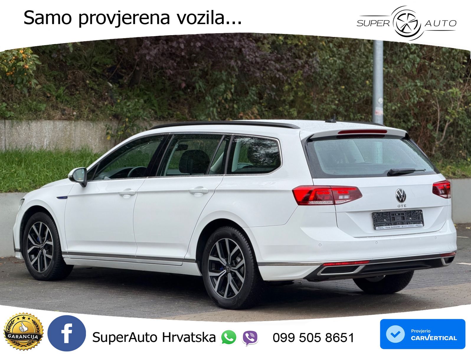 Volkswagen Passat Variant GTE 1.4 TSI (218 KS) DSG LED+GR SJED+ACC