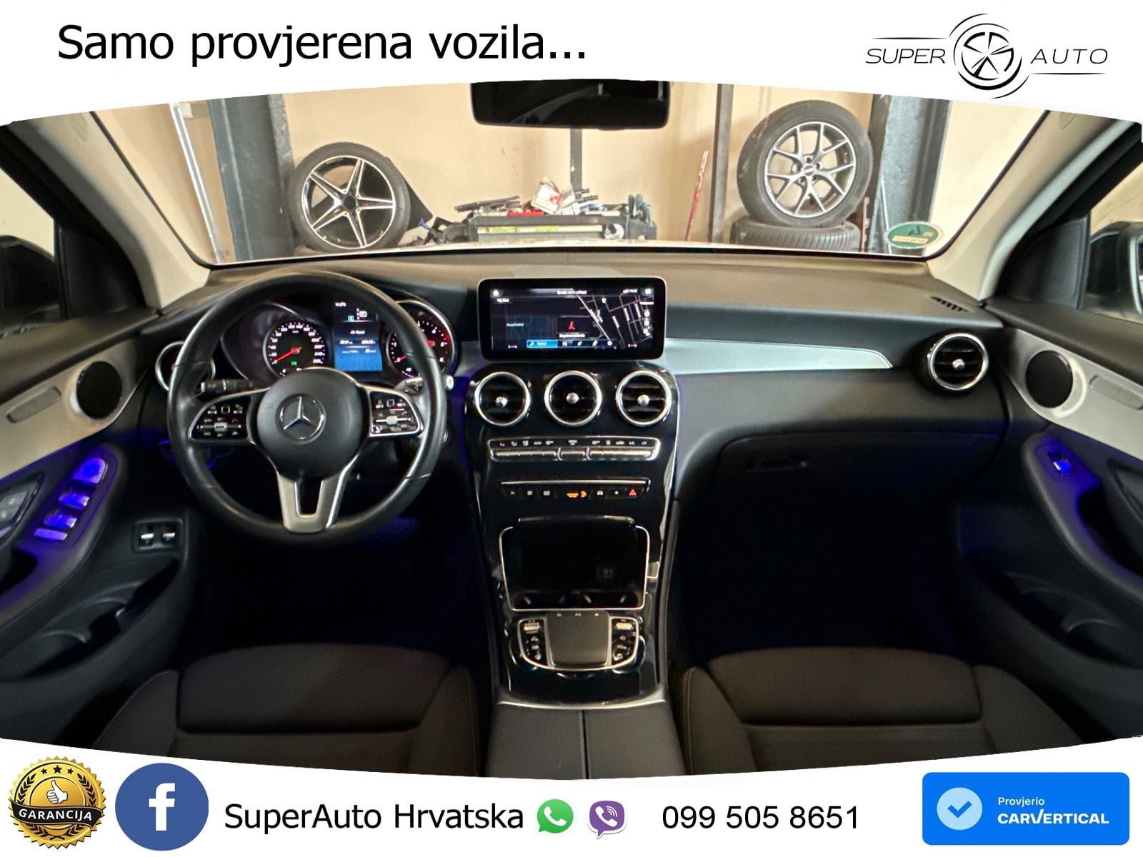 Mercedes GLC 220d (194 KS) 4MATIC G-TRONIC LED+GR SJED+ACC