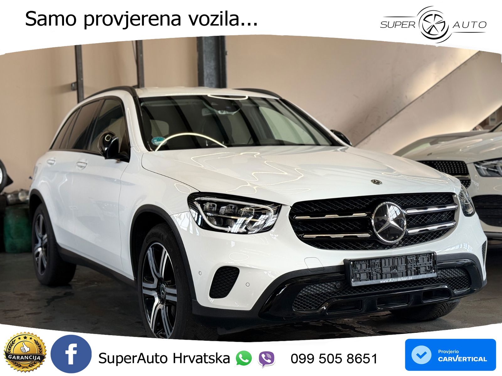 Mercedes GLC 220d (194 KS) 4MATIC G-TRONIC LED+GR SJED+ACC