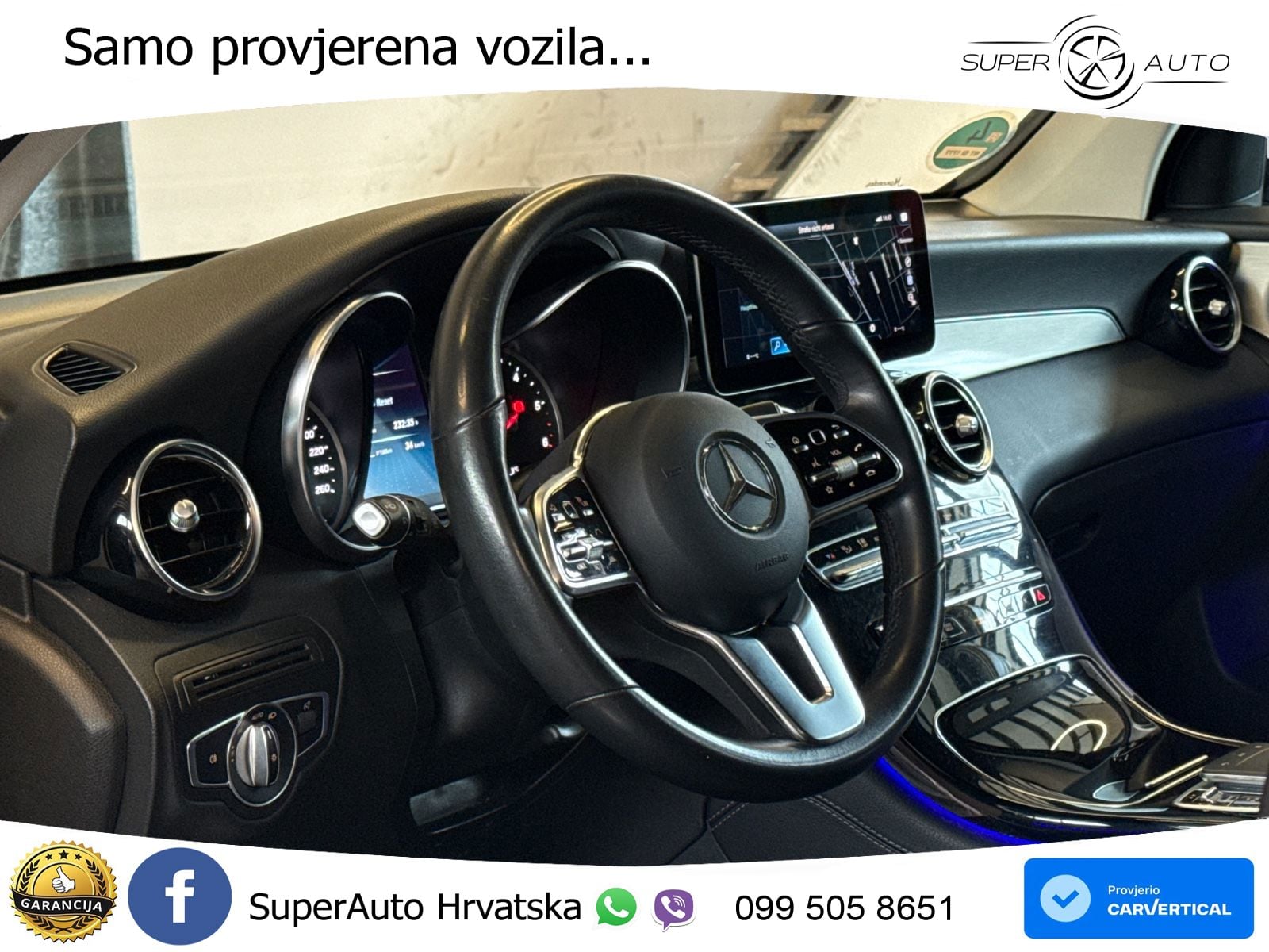 Mercedes GLC 220d (194 KS) 4MATIC G-TRONIC LED+GR SJED+ACC
