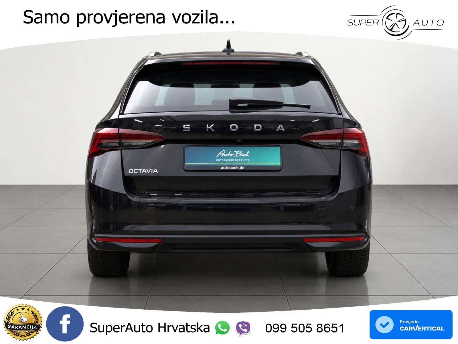 Škoda Octavia Combi 2.0 TDI (150 KS) DSG LED+GR SJED+ACC