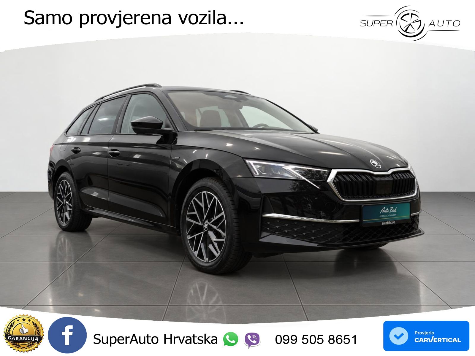 Škoda Octavia Combi 2.0 TDI (150 KS) DSG LED+GR SJED+ACC