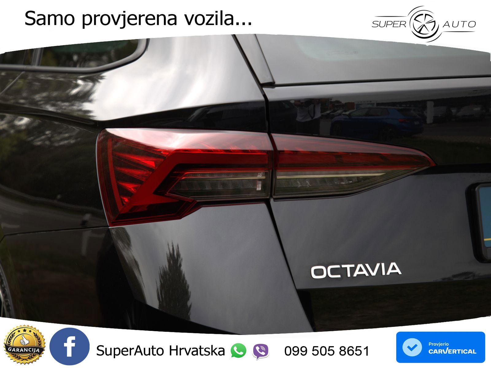 Škoda Octavia Combi 2.0 TDI (150 KS) DSG LED+GR SJED+ACC
