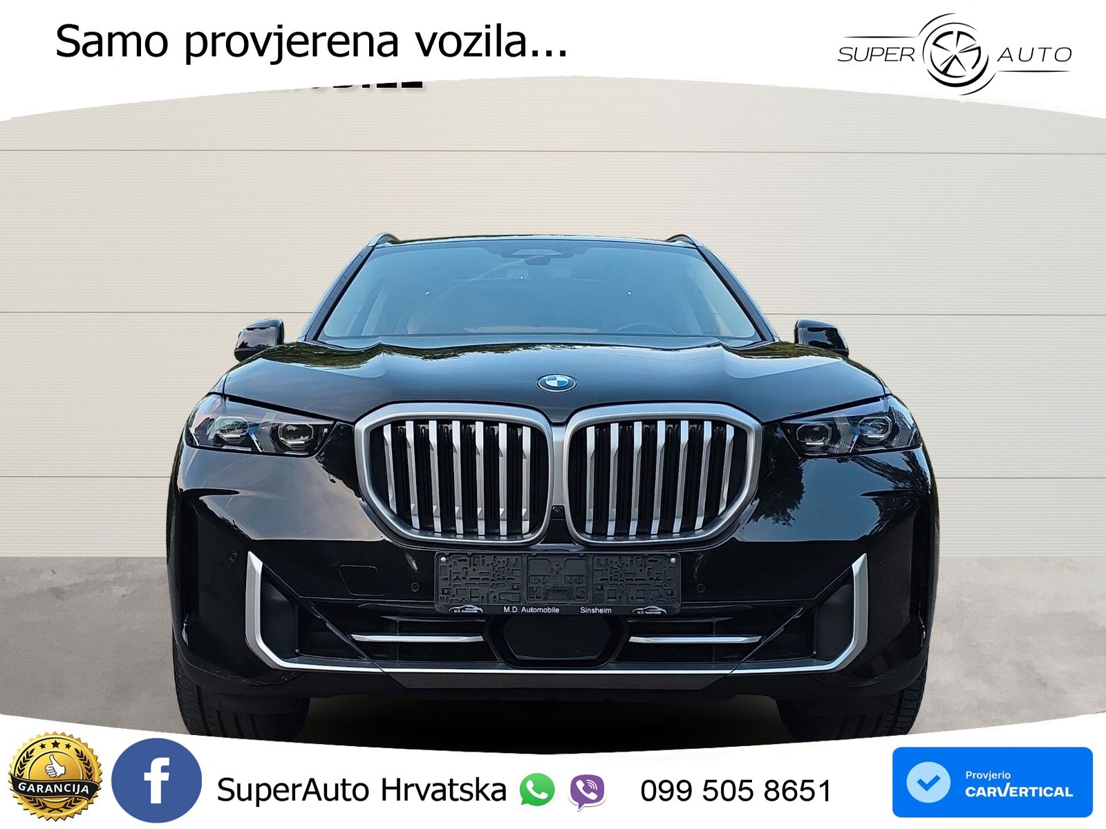BMW X5 30d (298 KS) xDrive Steptronic ZRAČNI+ACC+GR SJED+KAM+PANO