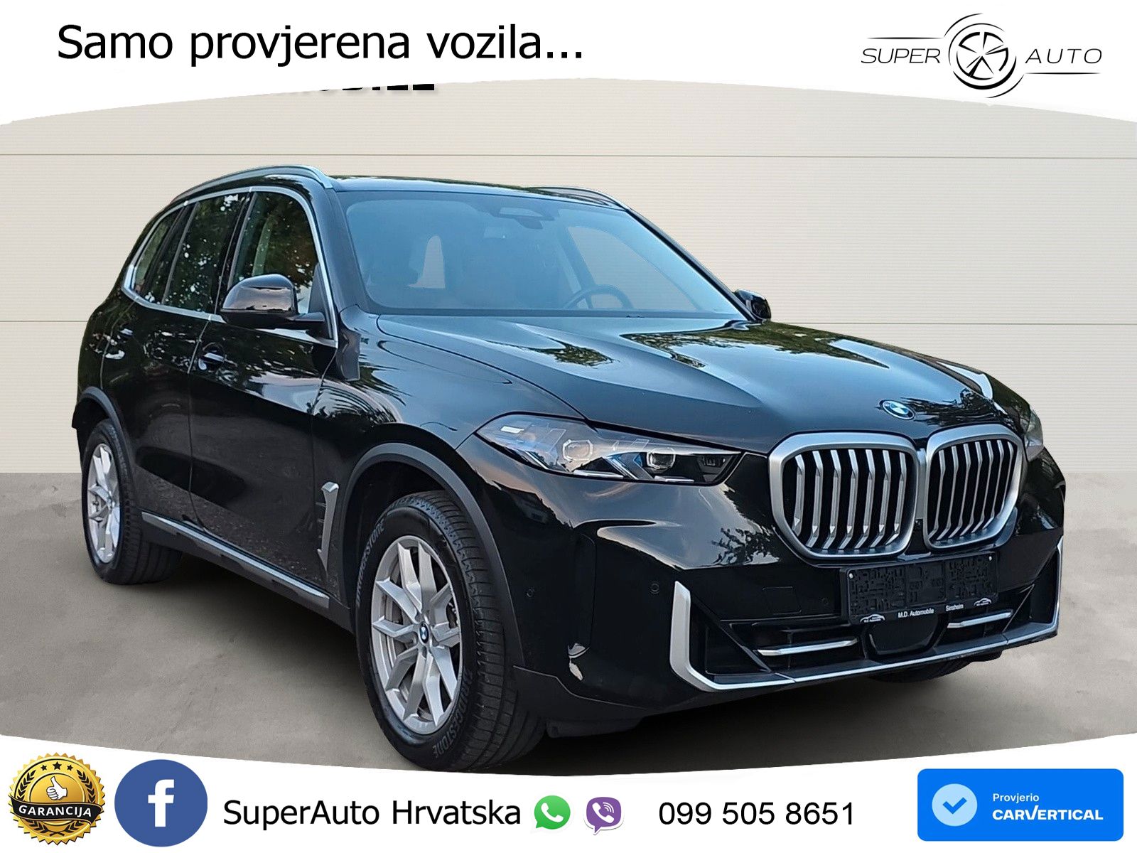 BMW X5 30d (298 KS) xDrive Steptronic ZRAČNI+ACC+GR SJED+KAM+PANO