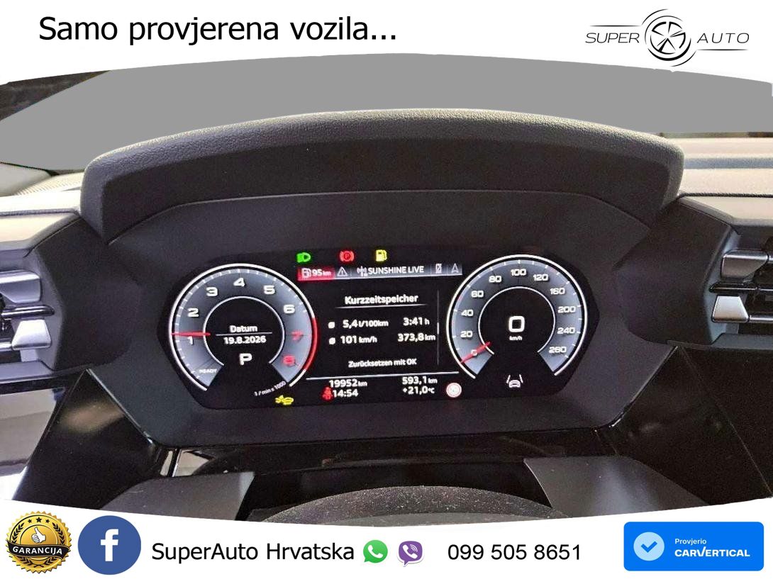 Audi A3 35 TFSI (150 KS) S tronic S line LED+GR SJED+ACC