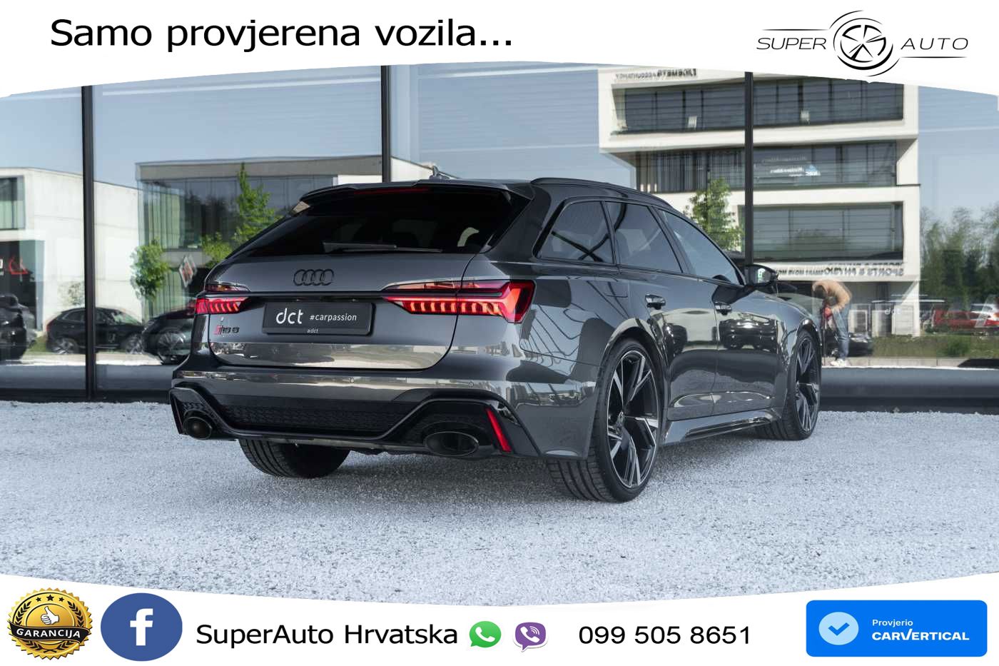 Audi RS6 Avant 4.0 TFSI V8 (600 KS) quattro Tiptronic