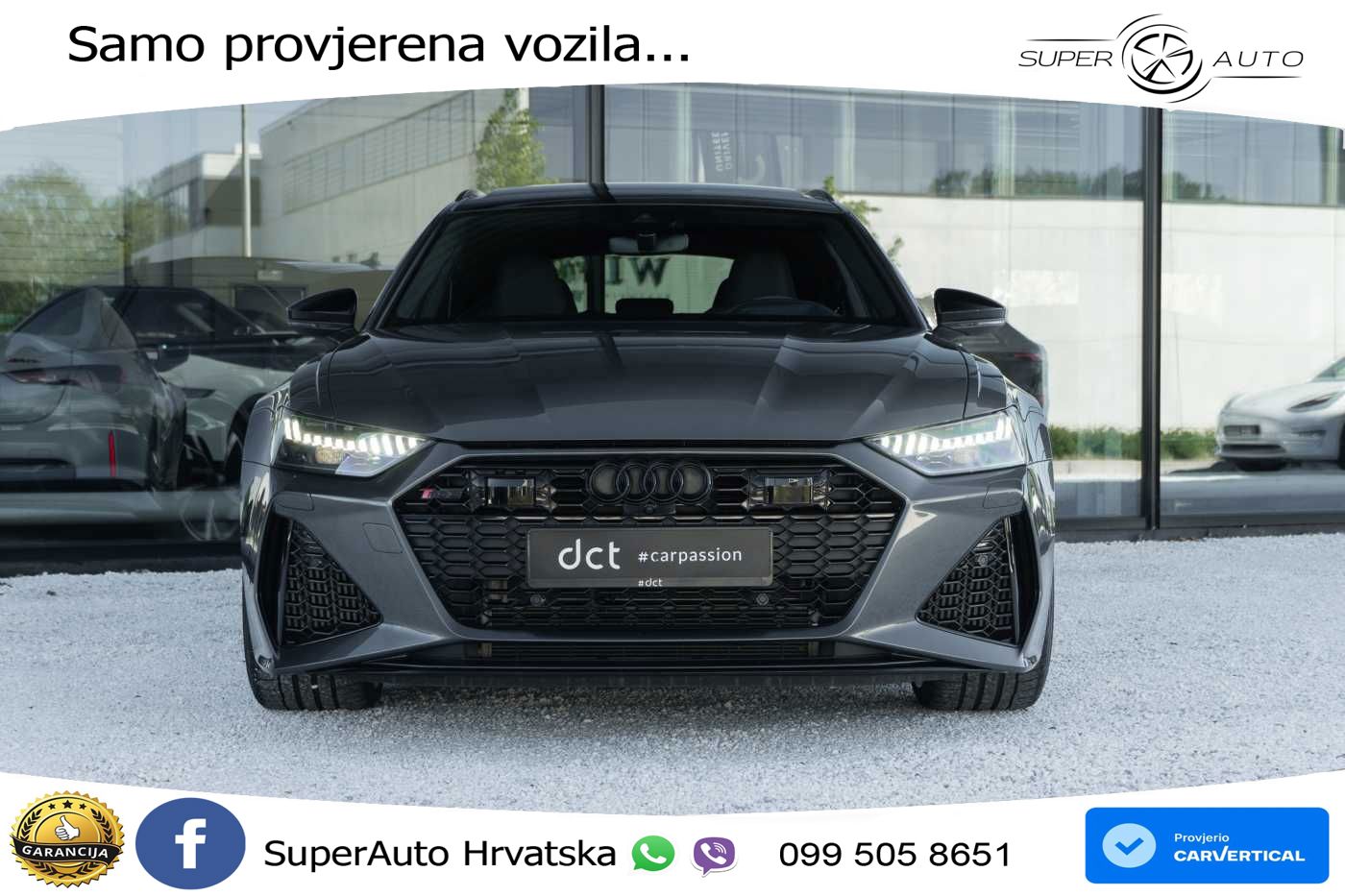Audi RS6 Avant 4.0 TFSI V8 (600 KS) quattro Tiptronic