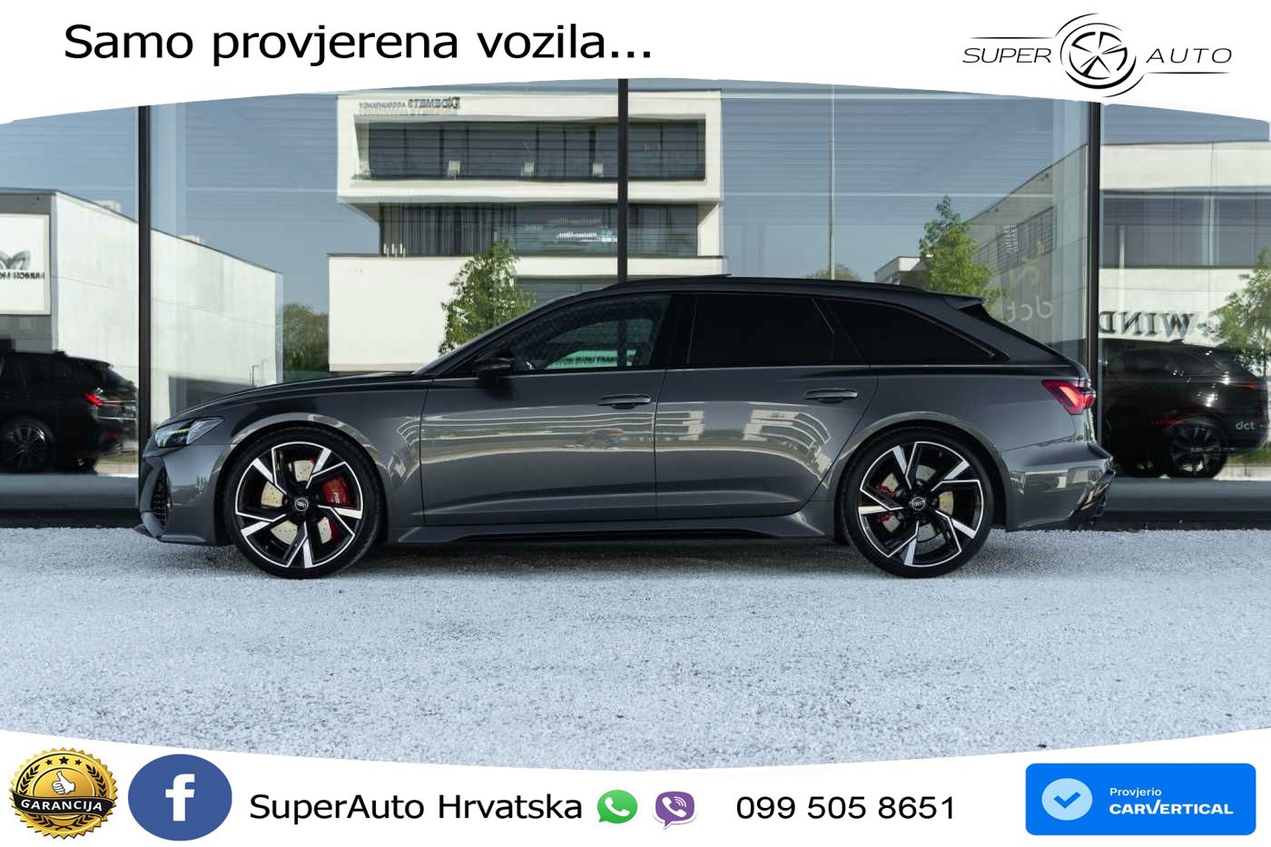 Audi RS6 Avant 4.0 TFSI V8 (600 KS) quattro Tiptronic
