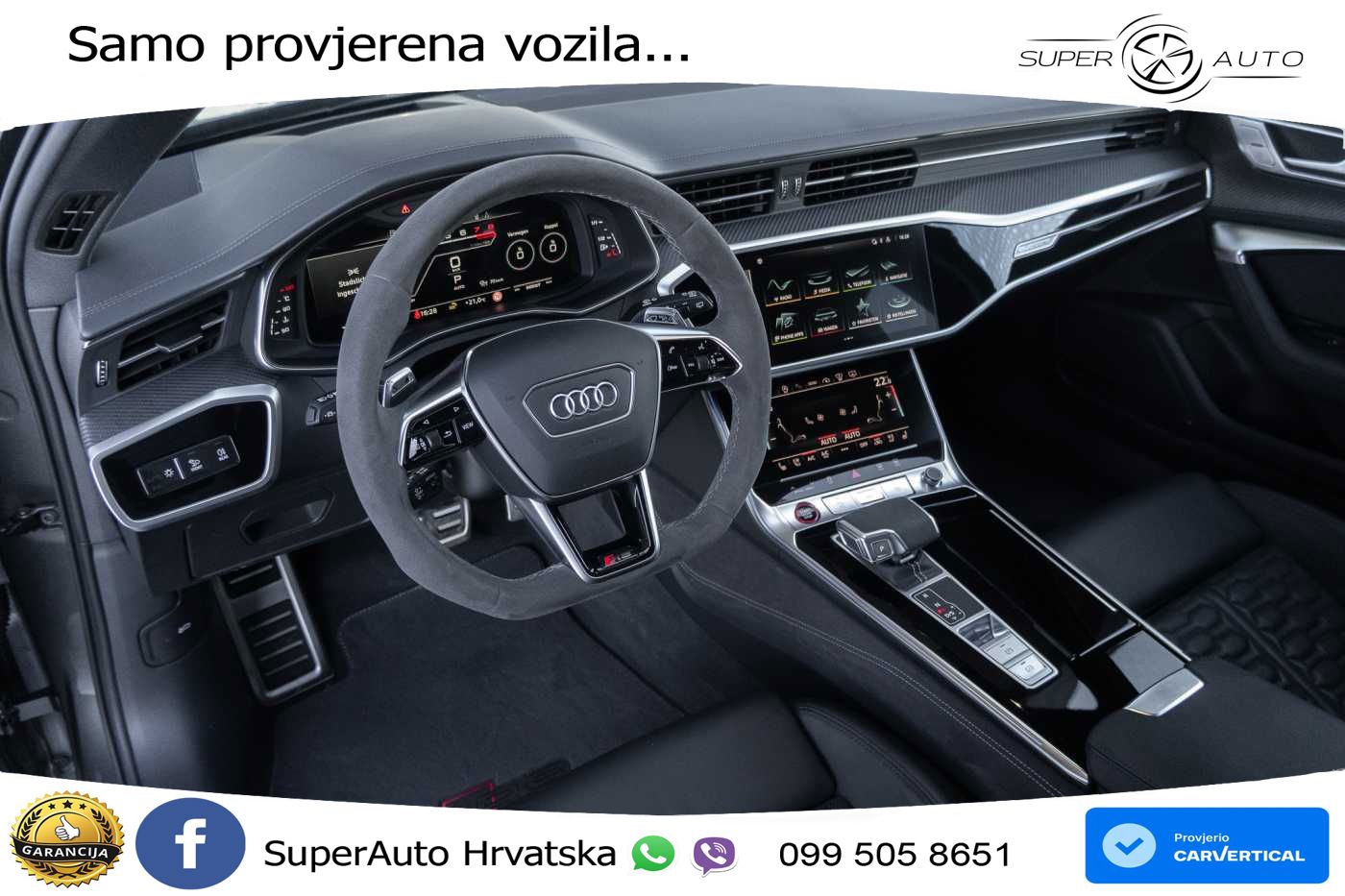 Audi RS6 Avant 4.0 TFSI V8 (600 KS) quattro Tiptronic