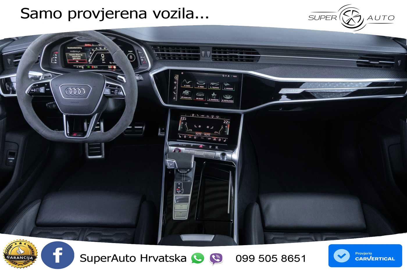 Audi RS6 Avant 4.0 TFSI V8 (600 KS) quattro Tiptronic