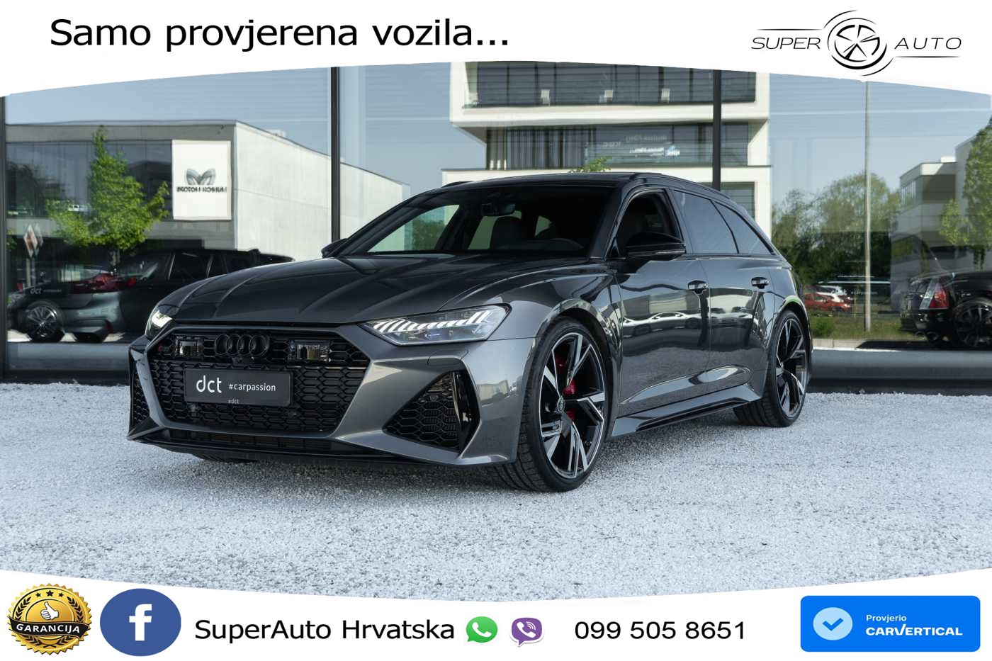 Audi RS6 Avant 4.0 TFSI V8 (600 KS) quattro Tiptronic