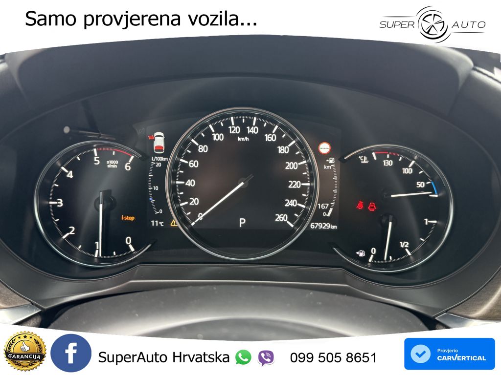 Mazda 6 Sport Combi 2.2 SKYACTIV-D (184 KS) SKYACTIV-Drive LED+GR SJED+ACC