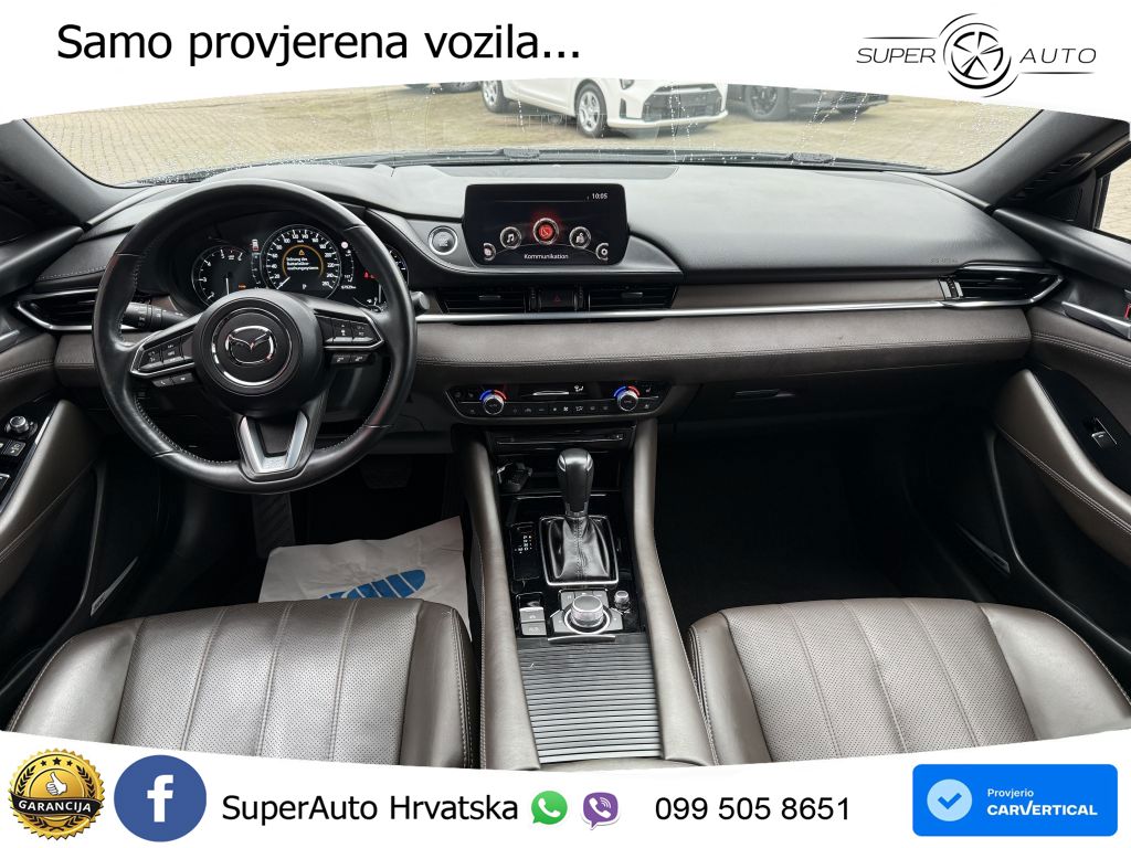 Mazda 6 Sport Combi 2.2 SKYACTIV-D (184 KS) SKYACTIV-Drive LED+GR SJED+ACC
