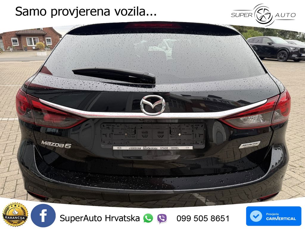 Mazda 6 Sport Combi 2.2 SKYACTIV-D (184 KS) SKYACTIV-Drive LED+GR SJED+ACC