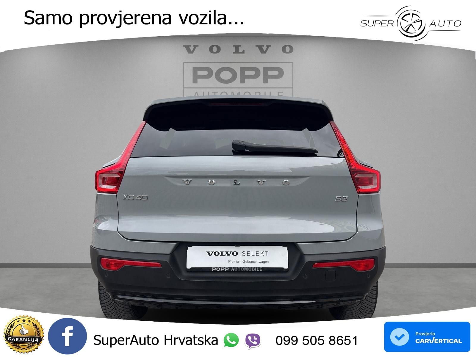 Volvo XC40 2.0 B3 163 KS Automatic LED+GR SJED+ACC