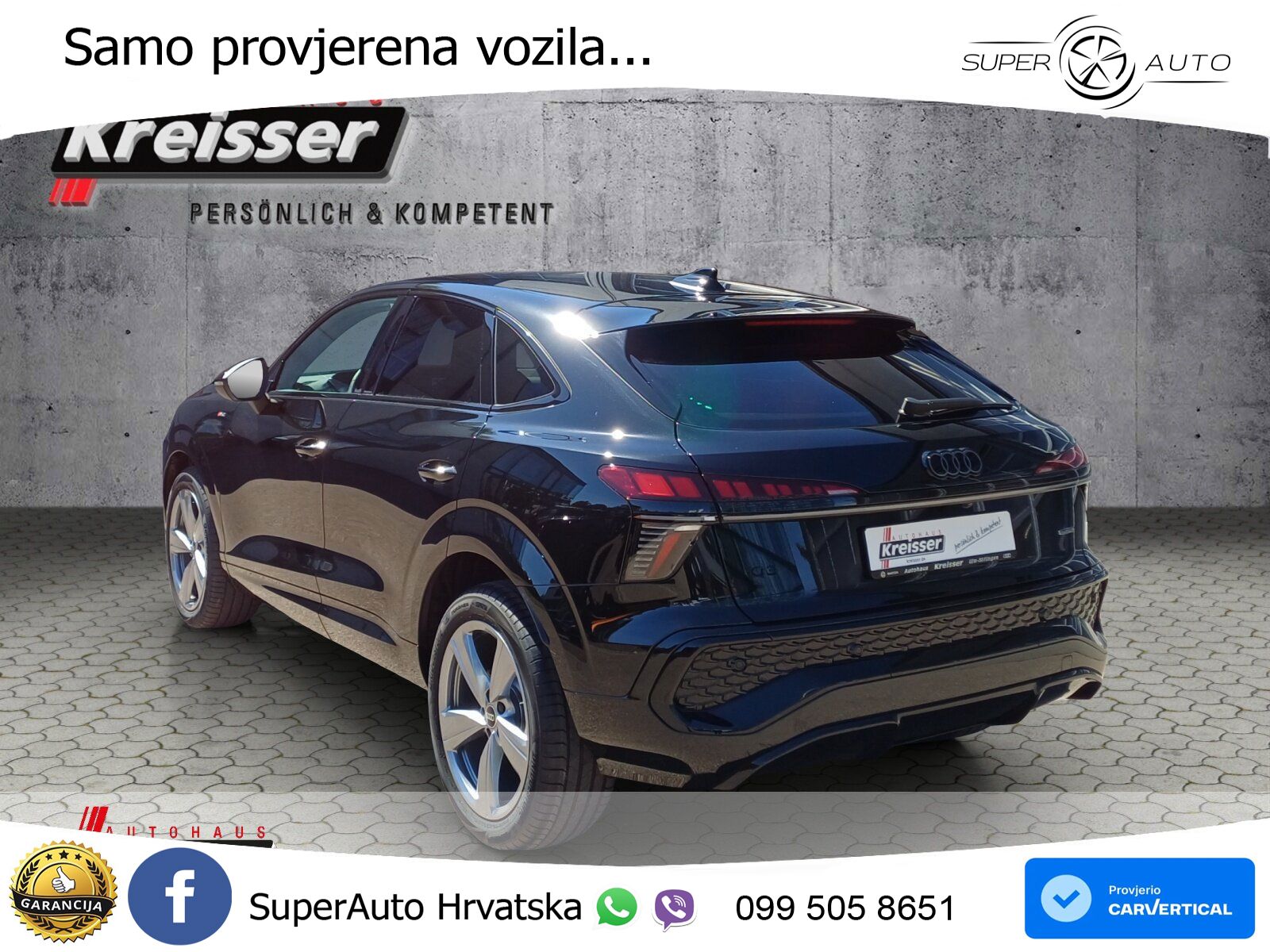 Audi Q3 III Sportback 2.0 TFSI (204 KS) quattro S tronic S line LED+GR SJED+ACC