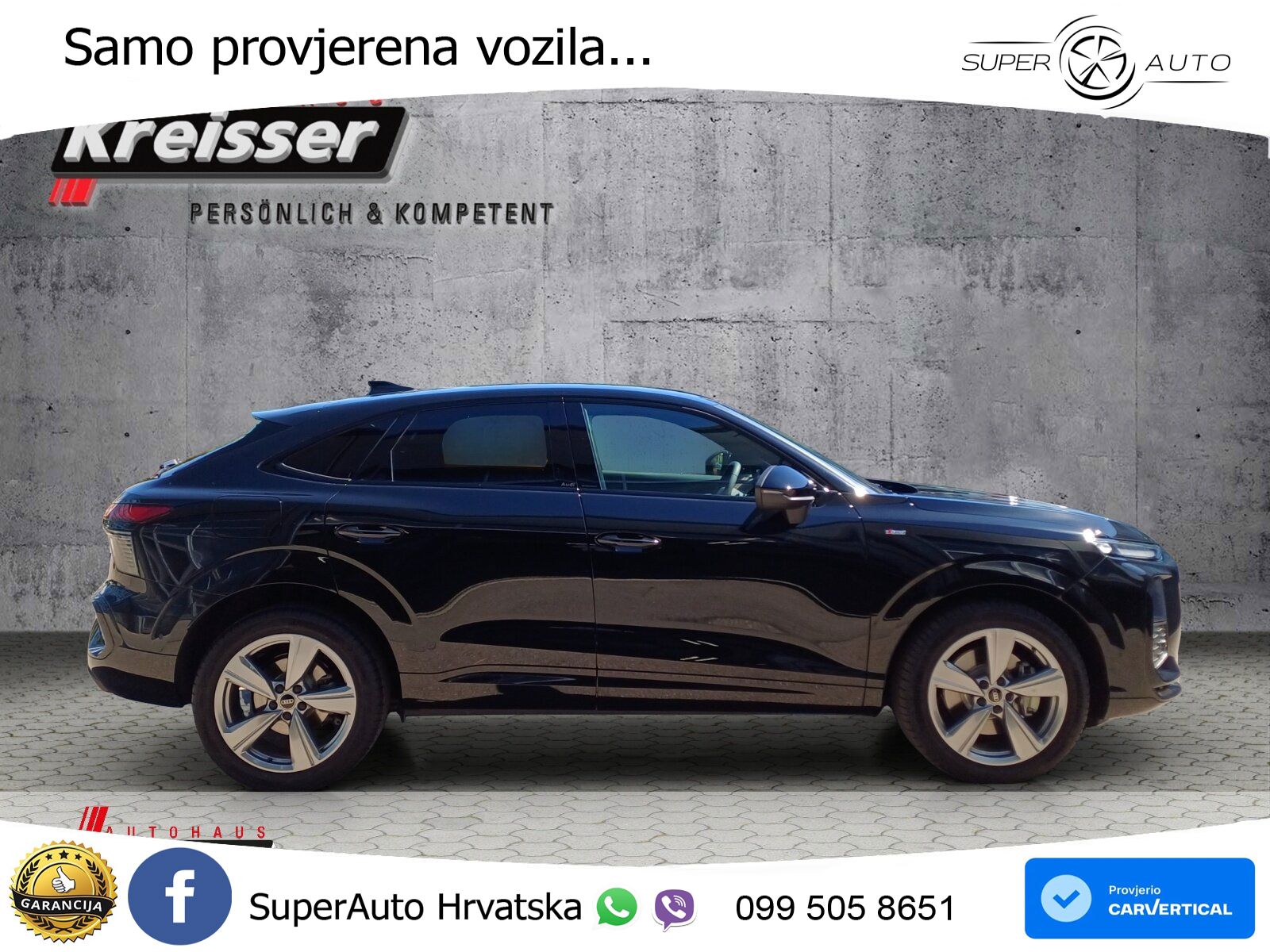 Audi Q3 III Sportback 2.0 TFSI (204 KS) quattro S tronic S line LED+GR SJED+ACC