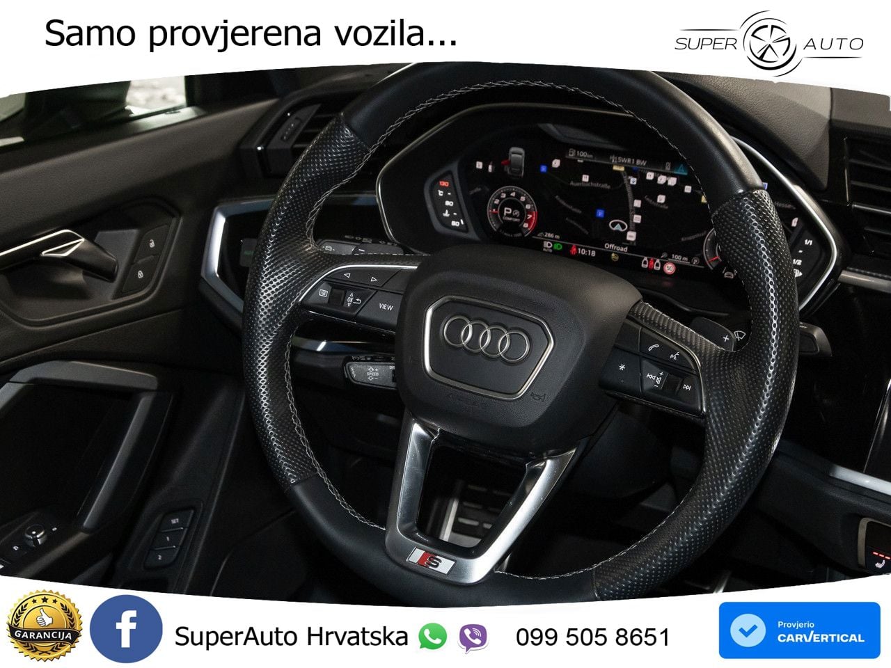 Audi Q3 Sportback 35 TFSI (150 KS) S tronic S line LED+GR SJED+ACC