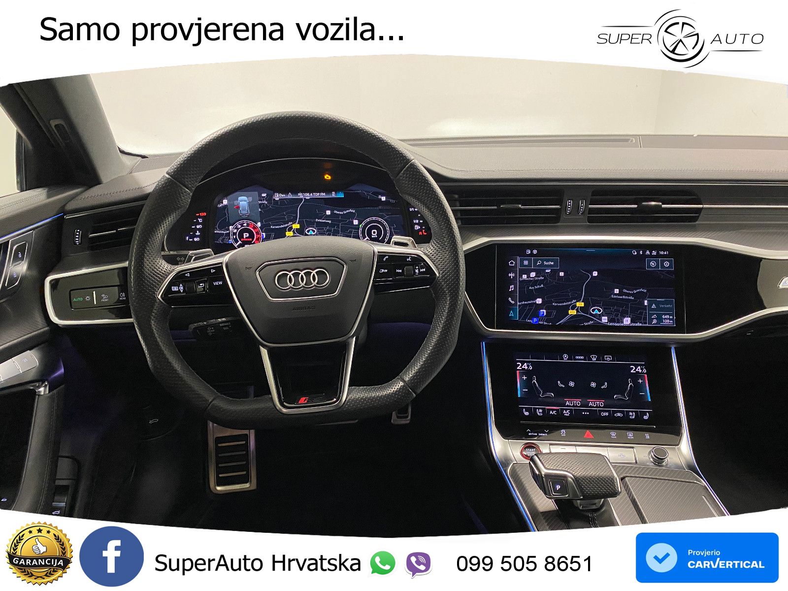 Audi RS6 Avant 4.0 TFSI V8 (600 KS) quattro Tiptronic LED+GR SJED+ACC