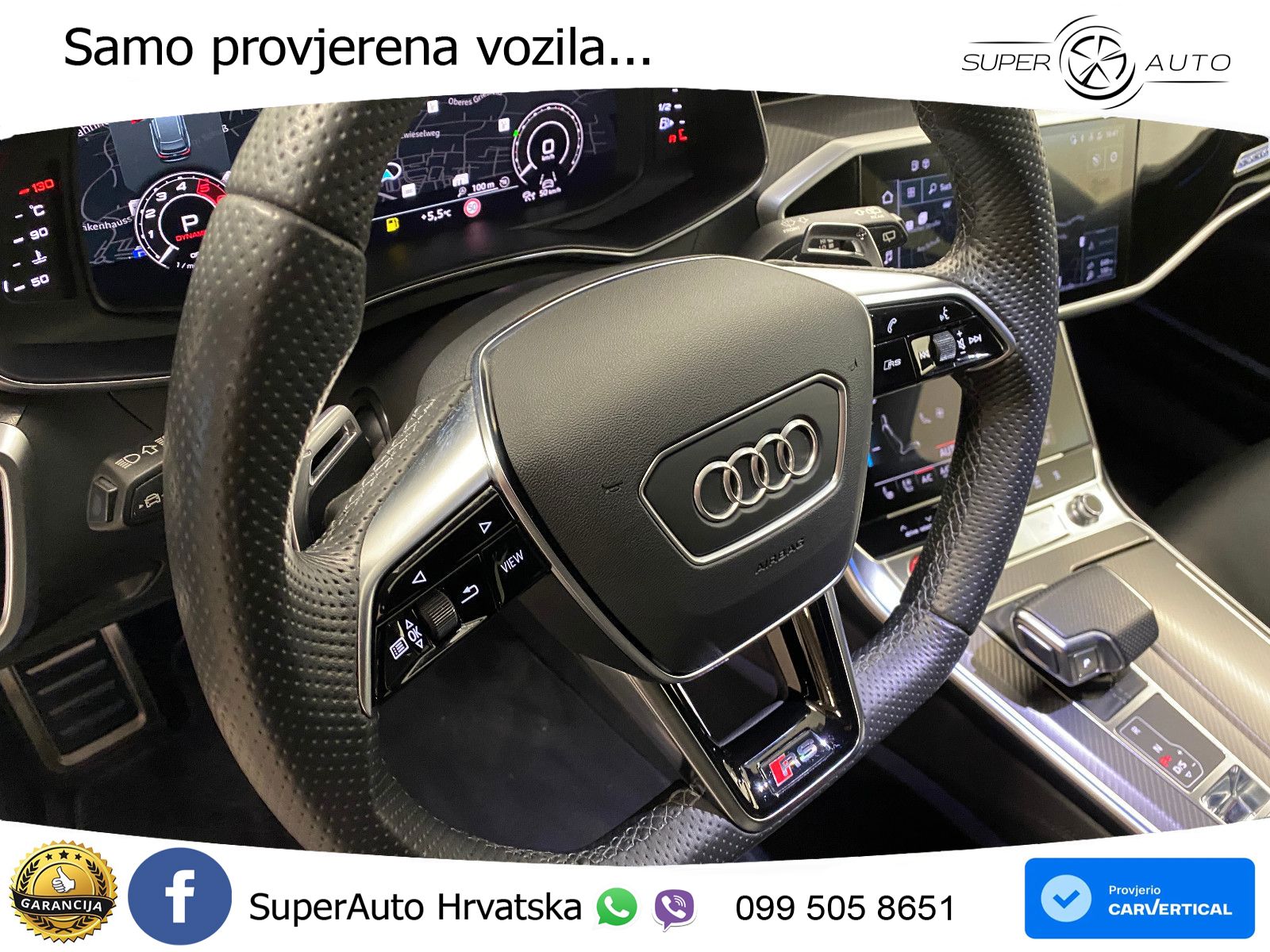 Audi RS6 Avant 4.0 TFSI V8 (600 KS) quattro Tiptronic LED+GR SJED+ACC