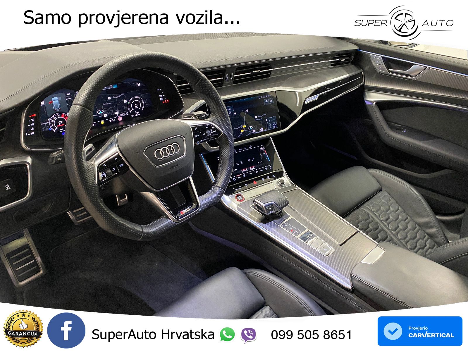 Audi RS6 Avant 4.0 TFSI V8 (600 KS) quattro Tiptronic LED+GR SJED+ACC