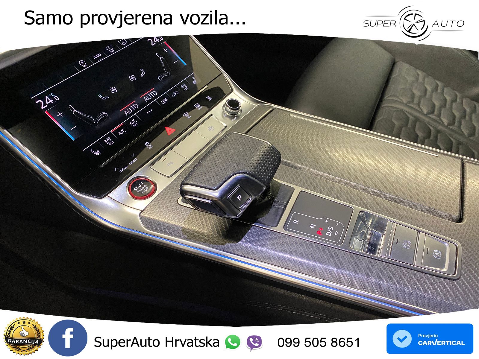 Audi RS6 Avant 4.0 TFSI V8 (600 KS) quattro Tiptronic LED+GR SJED+ACC
