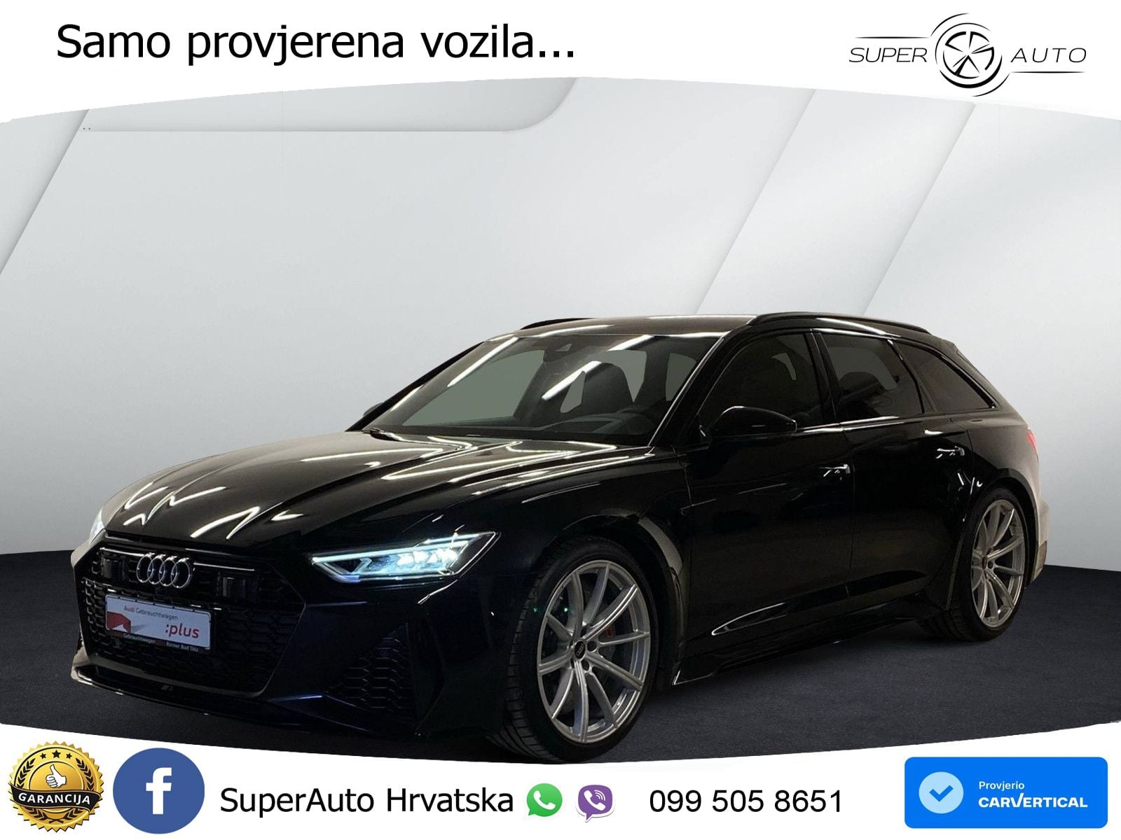 Audi RS6 Avant 4.0 TFSI V8 (600 KS) quattro Tiptronic LED+GR SJED+ACC