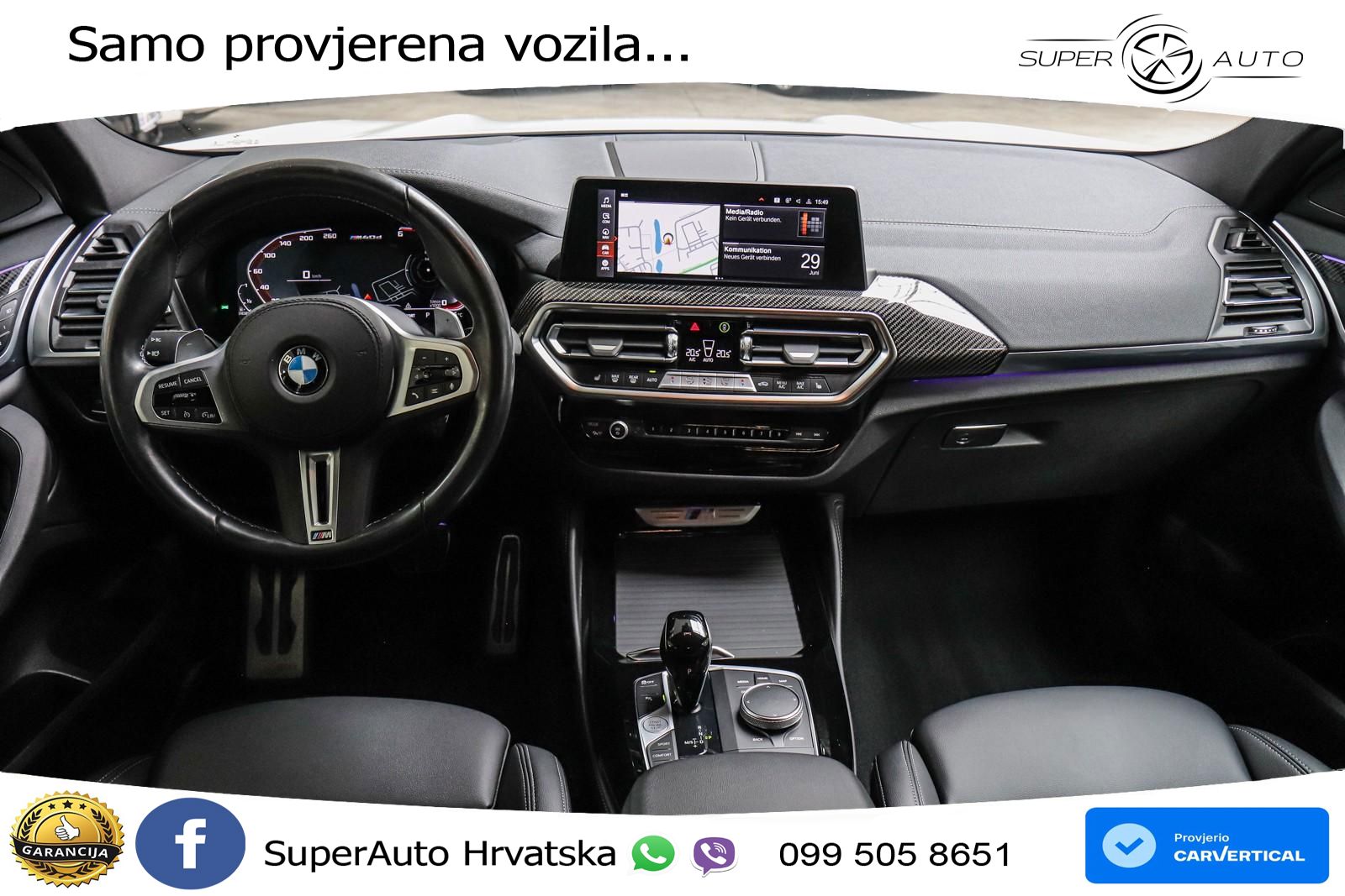 BMW X4 M40d (340 KS) xDrive Steptronic