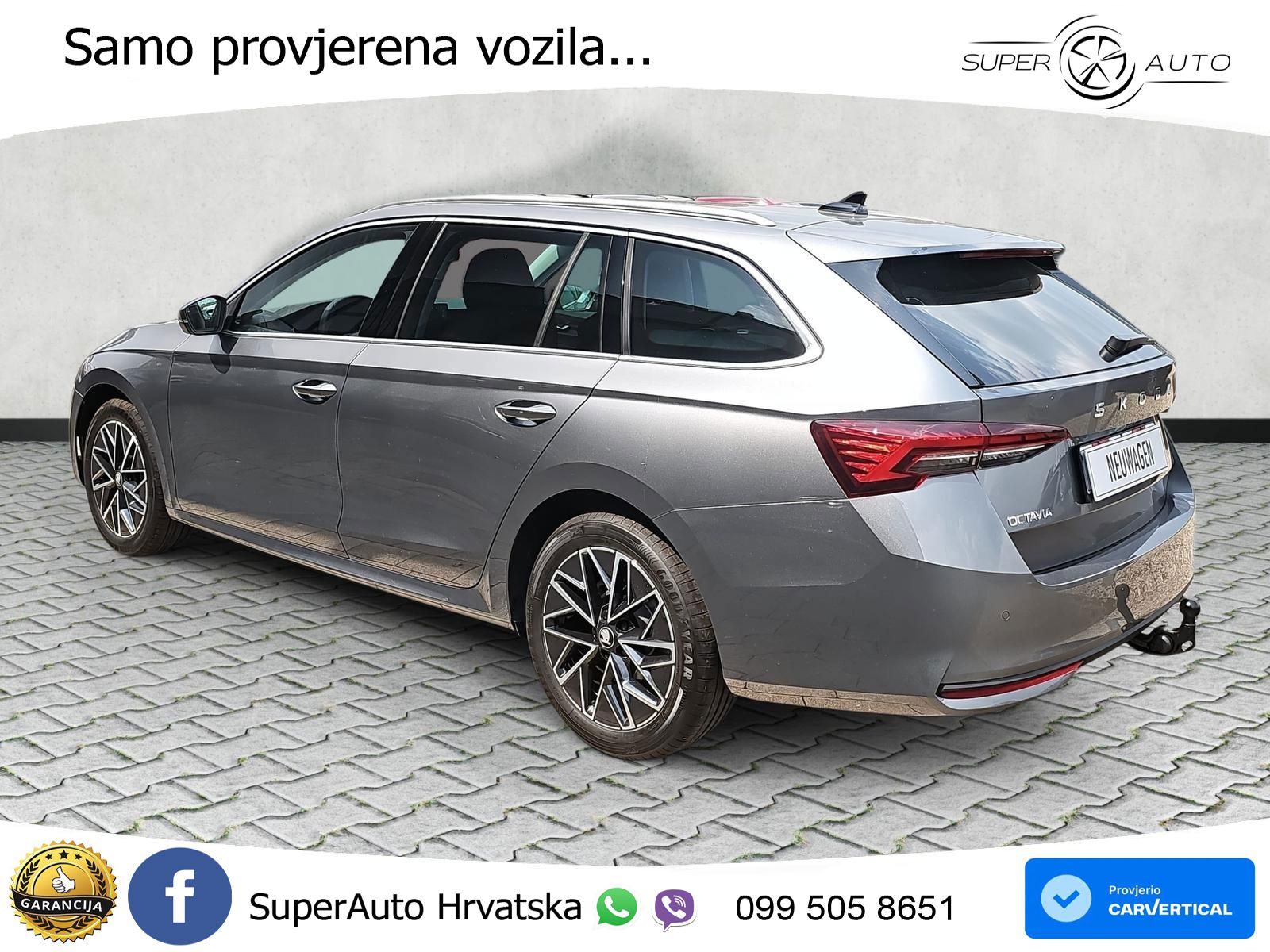 Škoda Octavia Combi 2.0 TDI (150 KS) DSG Selection LED+GR SJED+ACC