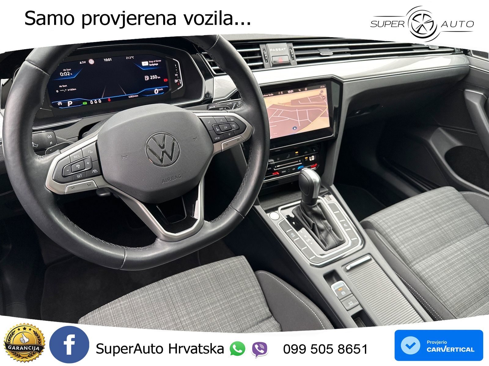 Volkswagen Passat Variant 2.0 TDI (200 KS) DSG Business ACC+GR SJED+360+PANO