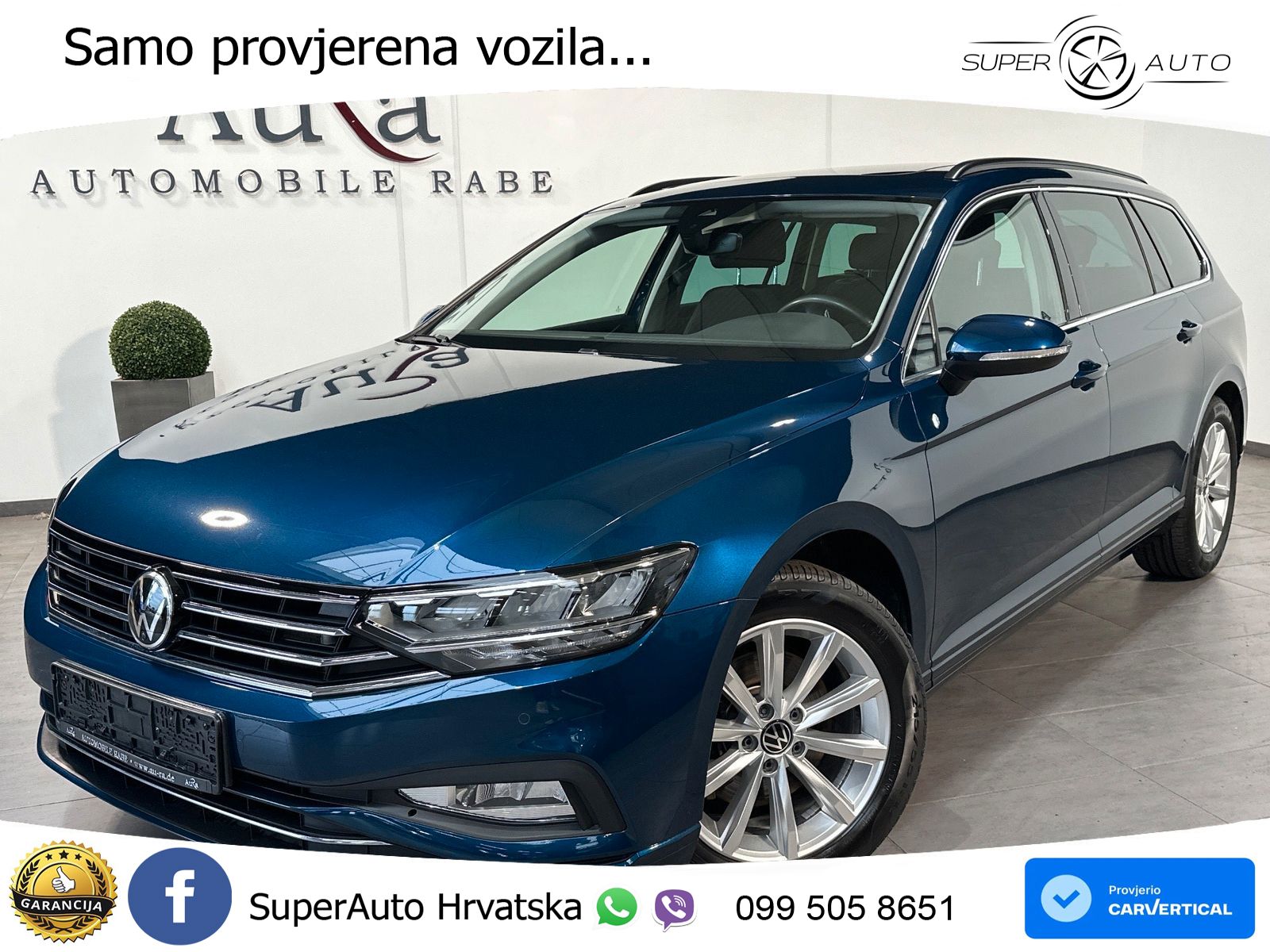Volkswagen Passat Variant 2.0 TDI (200 KS) DSG Business ACC+GR SJED+360+PANO