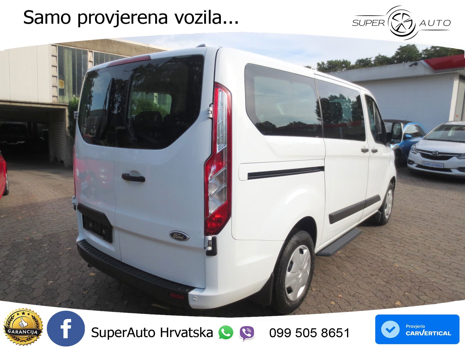 Ford Transit  Custom Kombi 320 L1 Trend 9-Sitzer/PDC 105 KS