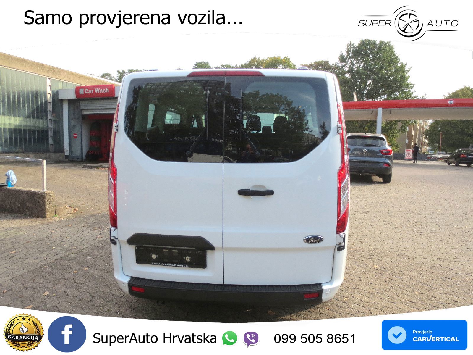 Ford Transit  Custom Kombi 320 L1 Trend 9-Sitzer/PDC 105 KS