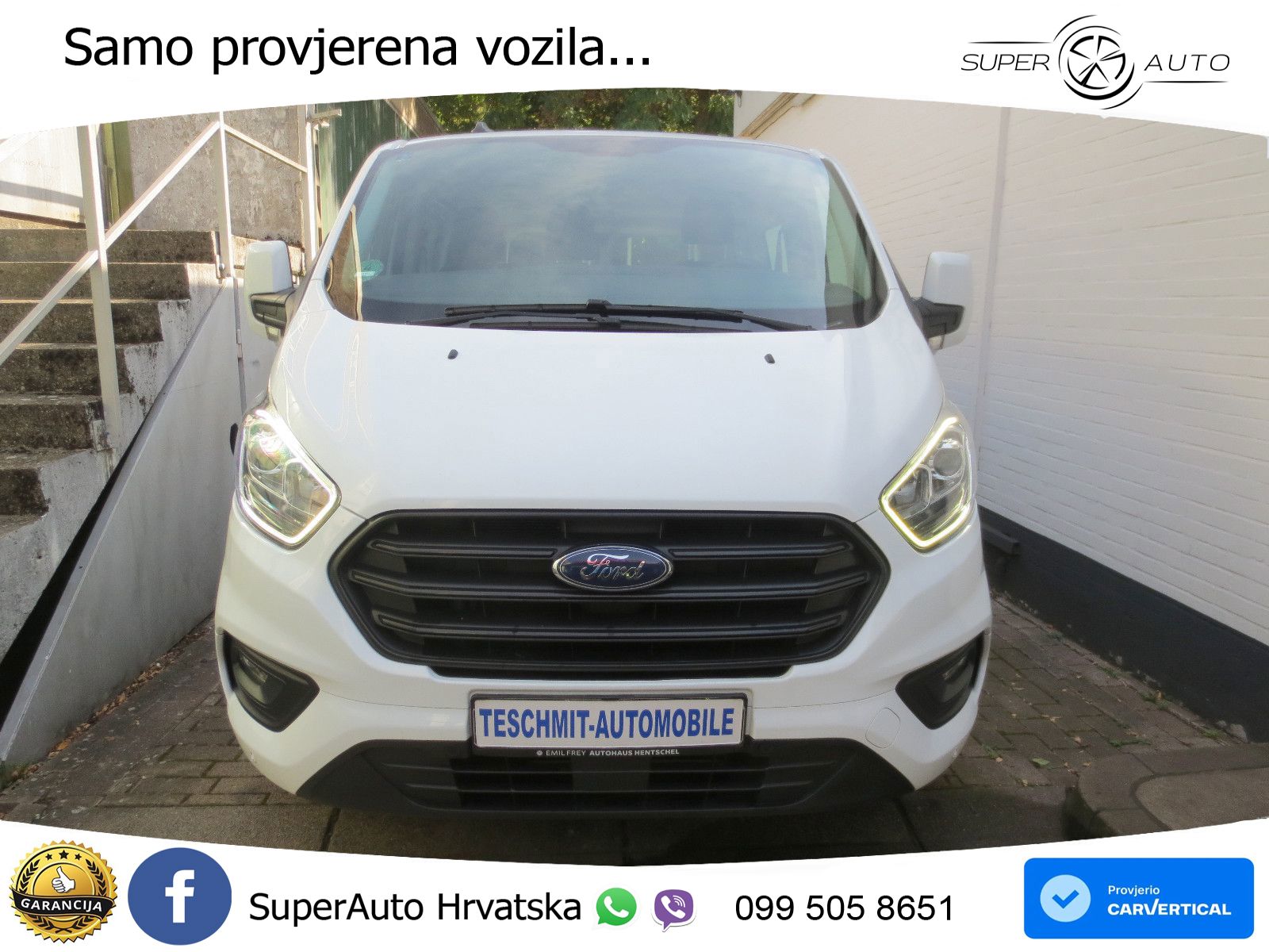 Ford Transit  Custom Kombi 320 L1 Trend 9-Sitzer/PDC 105 KS