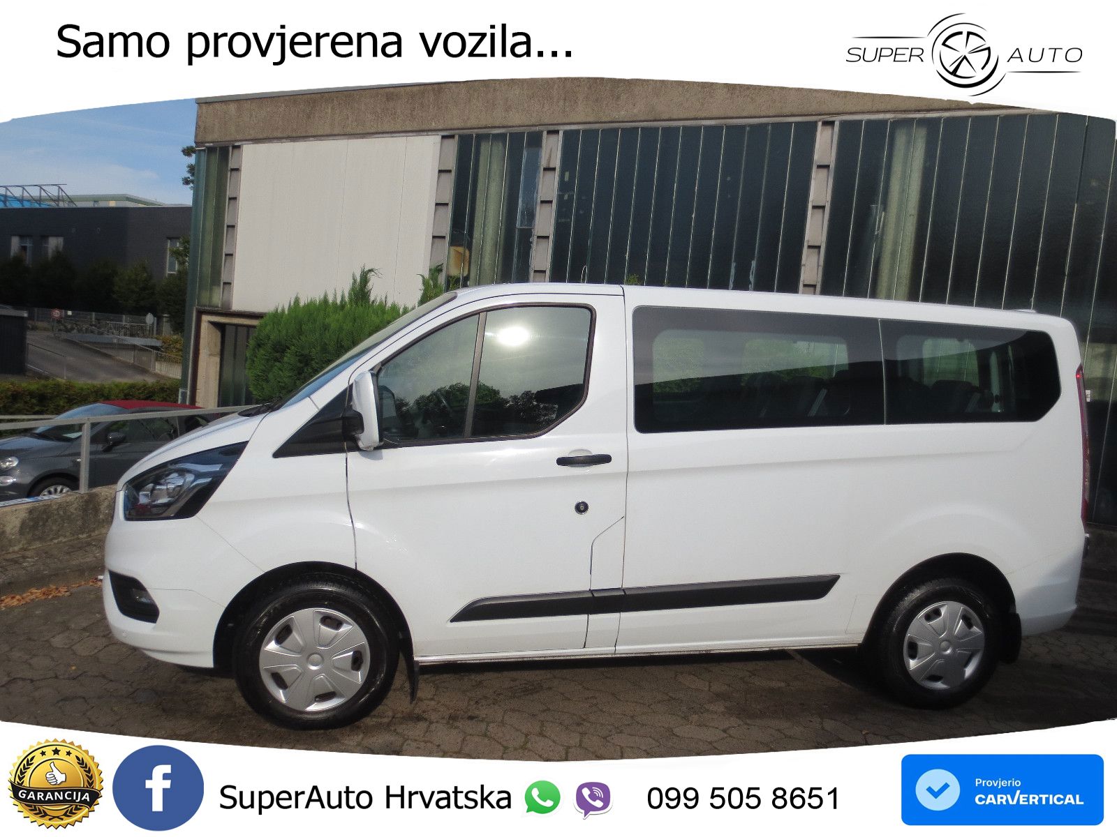 Ford Transit  Custom Kombi 320 L1 Trend 9-Sitzer/PDC 105 KS