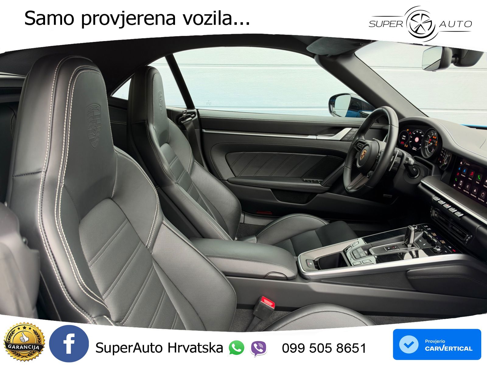 Porsche 911 Turbo S Cabriolet 3.8 (650 KS) PDK ZRAČNI+ACC+GR SJED+KAM