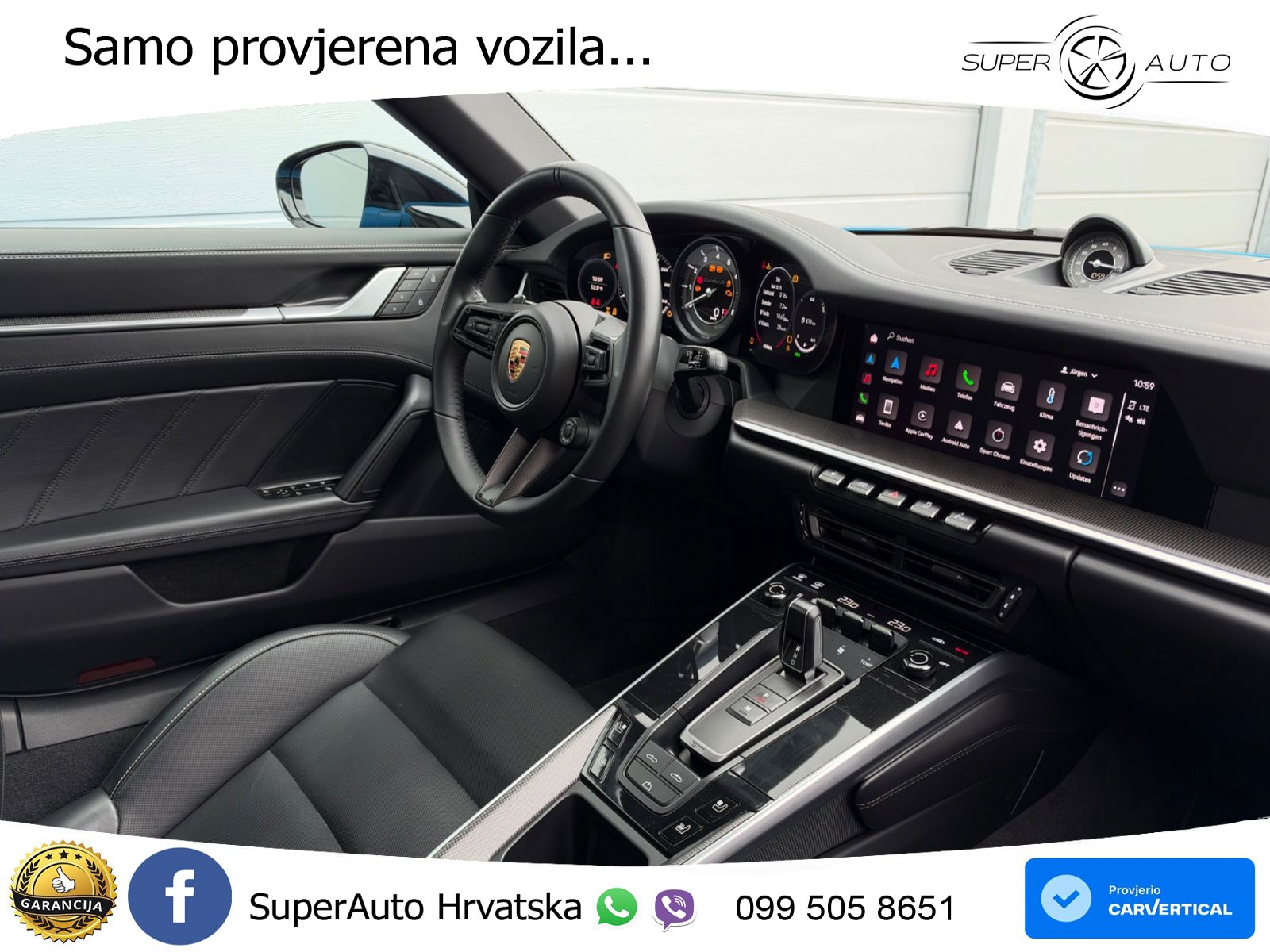 Porsche 911 Turbo S Cabriolet 3.8 (650 KS) PDK ZRAČNI+ACC+GR SJED+KAM