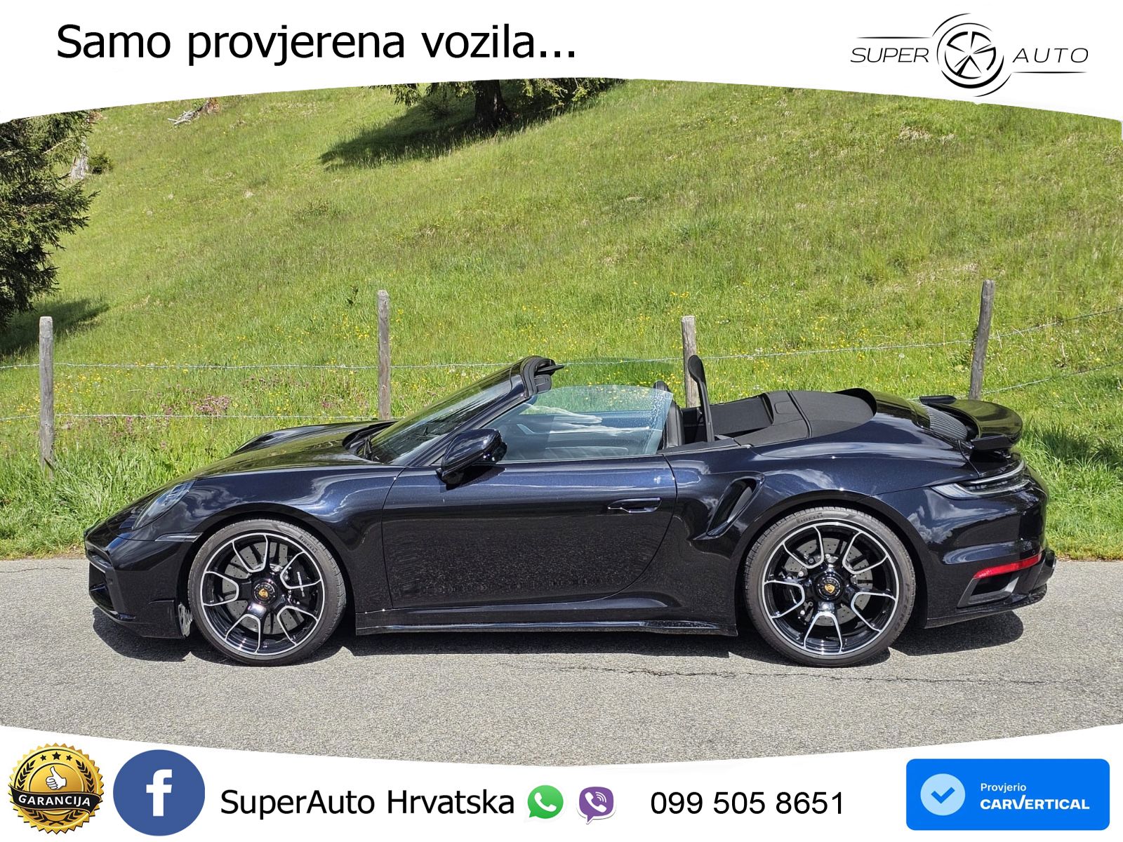 Porsche 911 Turbo S Cabriolet 3.8 (650 KS) PDK ZRAČNI+ACC+GR SJED+KAM